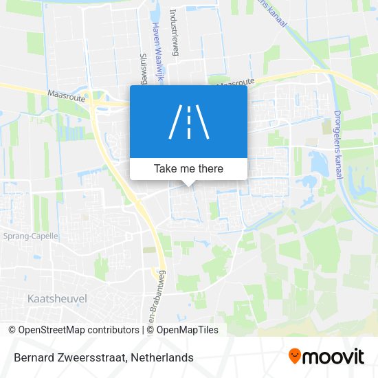 Bernard Zweersstraat map