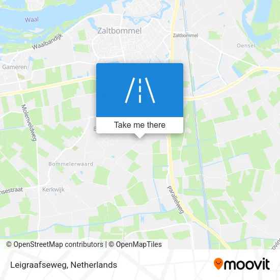 Leigraafseweg map