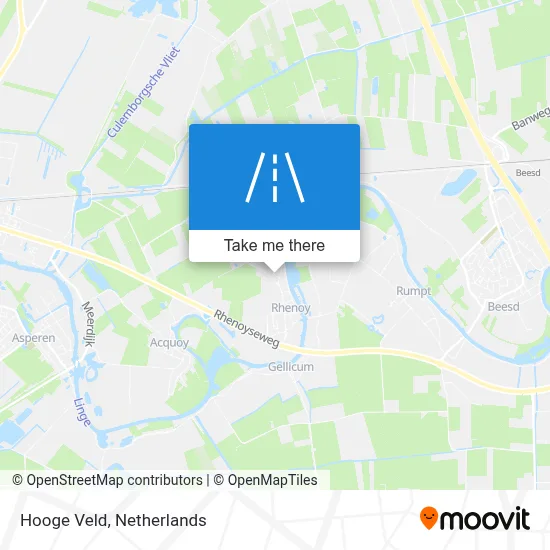 Hooge Veld map