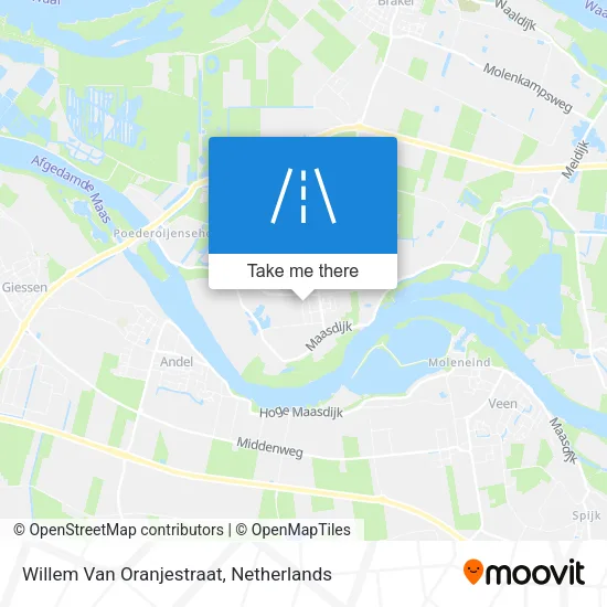 Willem Van Oranjestraat Karte