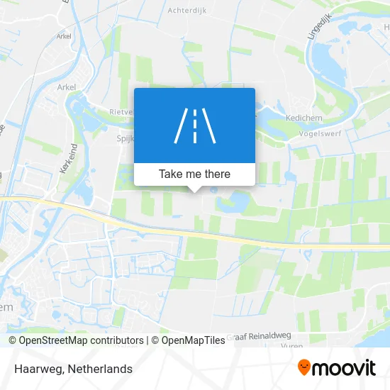 Haarweg map