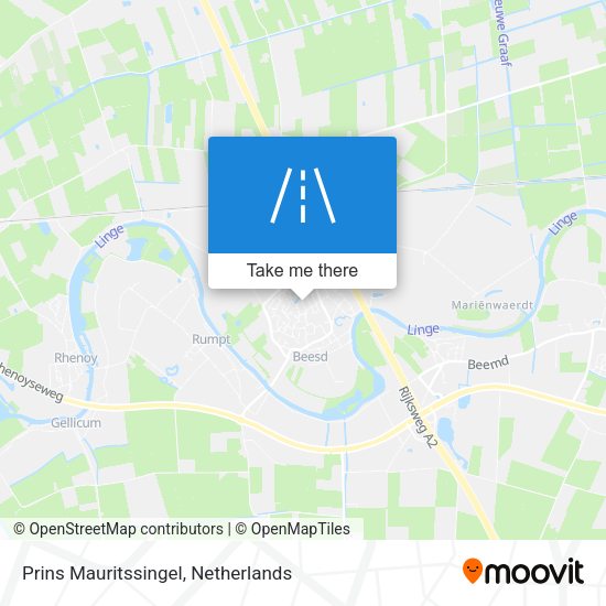 Prins Mauritssingel map
