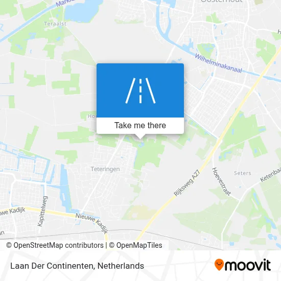 Laan Der Continenten map