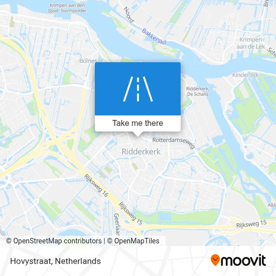 Hovystraat map