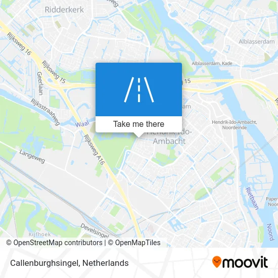 Callenburghsingel map