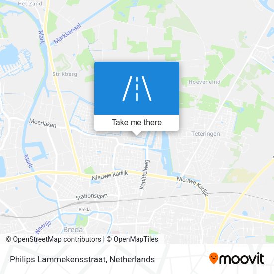 Philips Lammekensstraat map