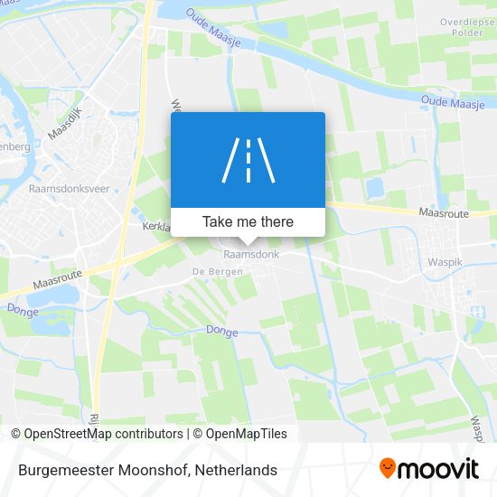 Burgemeester Moonshof map