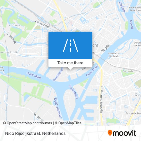 Nico Rijsdijkstraat map