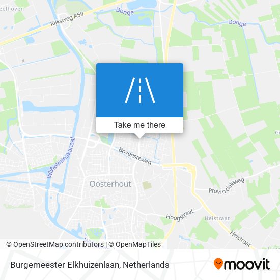 Burgemeester Elkhuizenlaan map