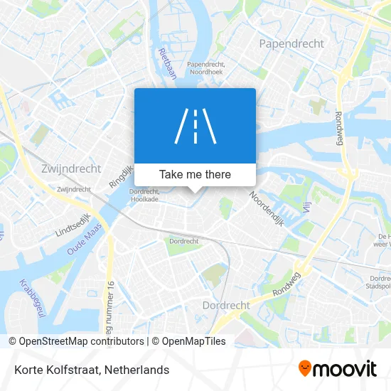 Korte Kolfstraat map