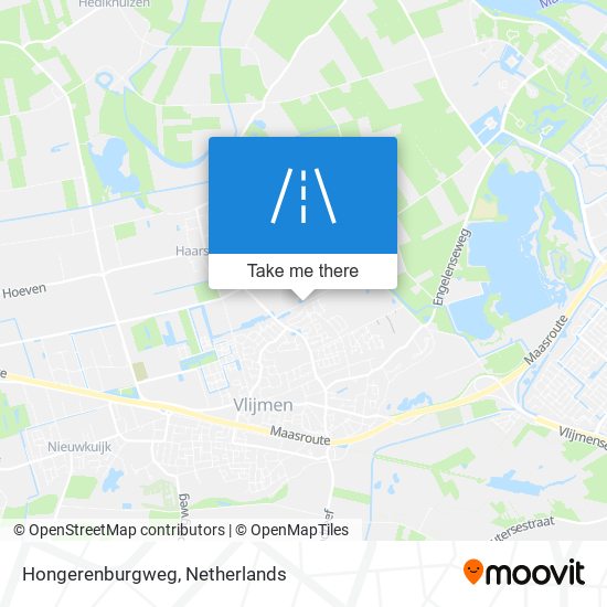 Hongerenburgweg map