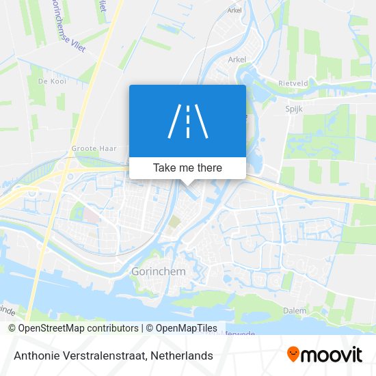 Anthonie Verstralenstraat map