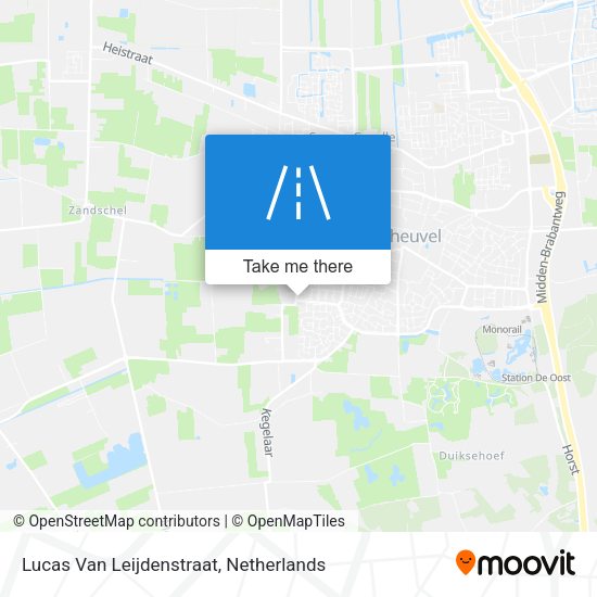 Lucas Van Leijdenstraat map