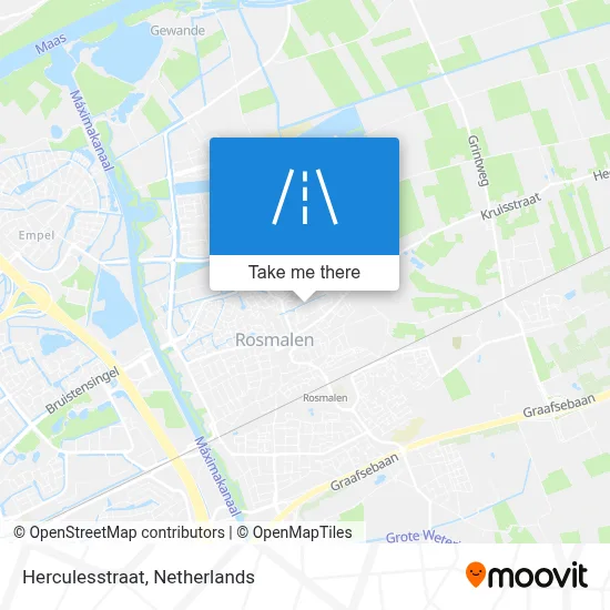 Herculesstraat map