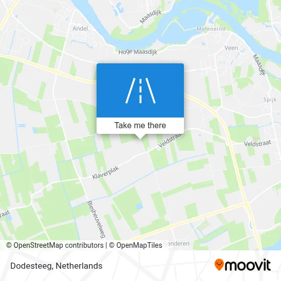 Dodesteeg map