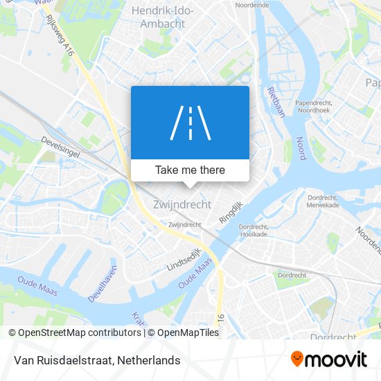 Van Ruisdaelstraat Karte