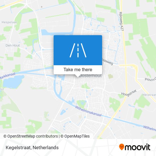 Kegelstraat map