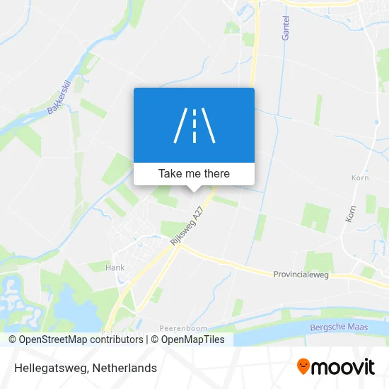 Hellegatsweg map