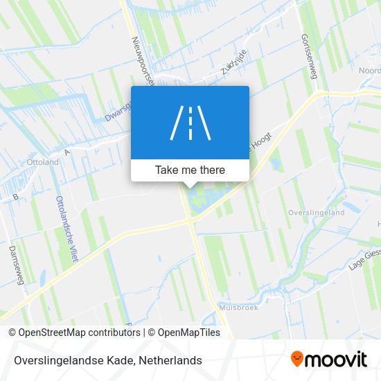 Overslingelandse Kade map