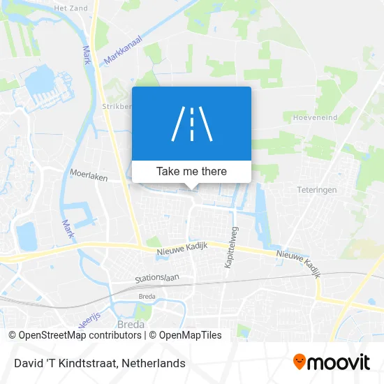 David 'T Kindtstraat map