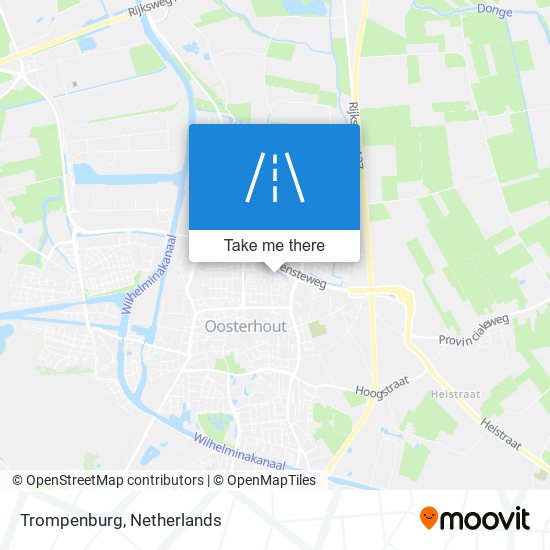 Trompenburg map