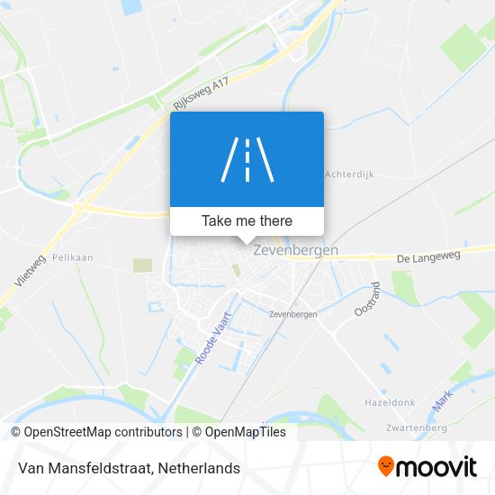 Van Mansfeldstraat map