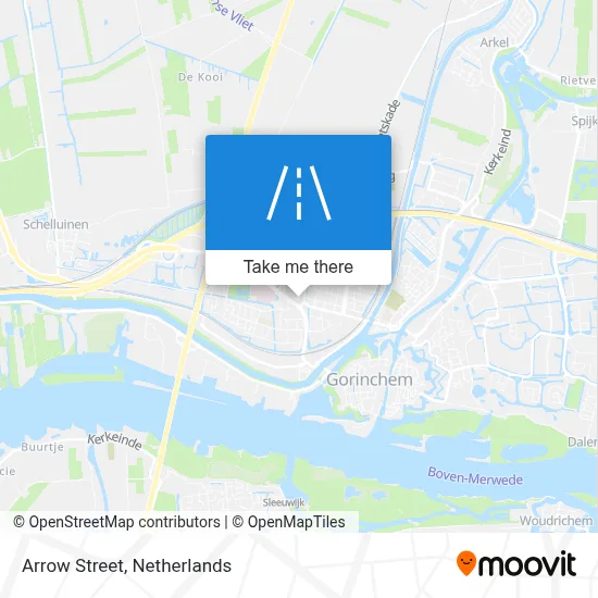 Pijlstraat map