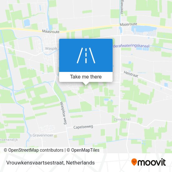 Vrouwkensvaartsestraat map