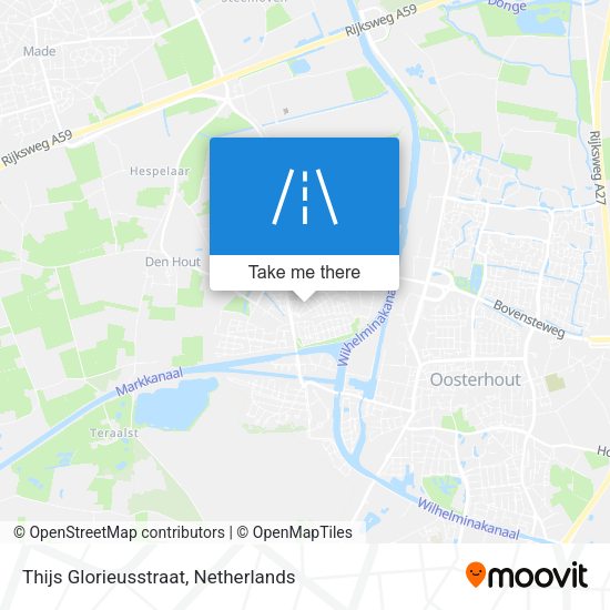 Thijs Glorieusstraat map