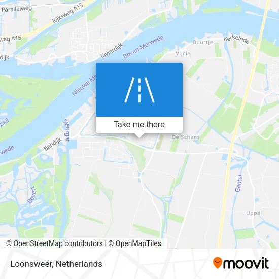 Loonsweer map