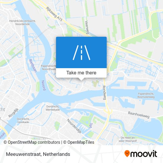 Meeuwenstraat map