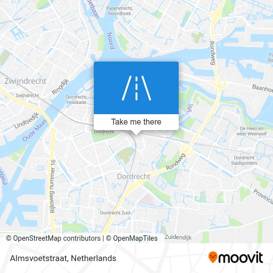 Almsvoetstraat map