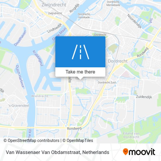 Van Wassenaer Van Obdamstraat map