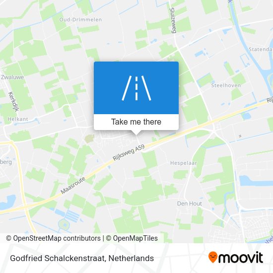 Godfried Schalckenstraat map