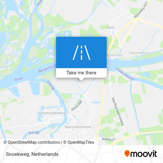 Snoekweg map
