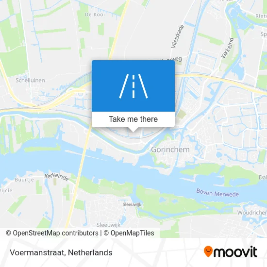 Voermanstraat map