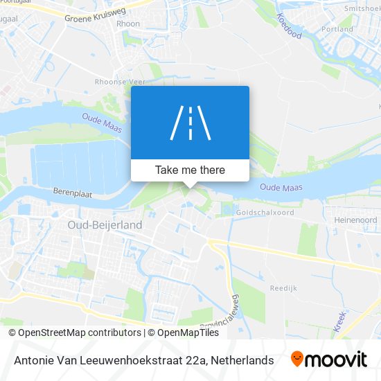 Antonie Van Leeuwenhoekstraat 22a Karte