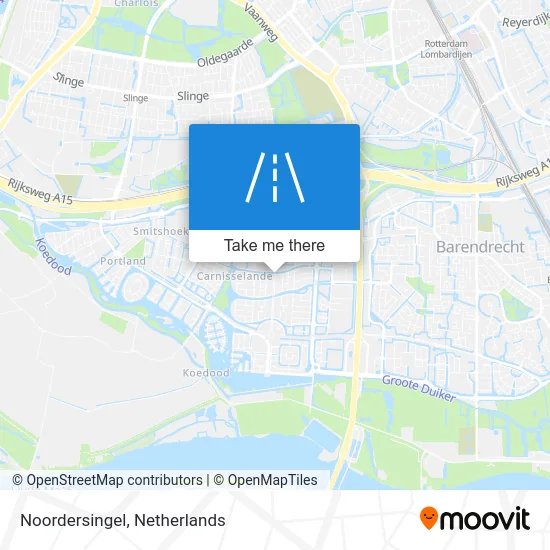 Noordersingel map