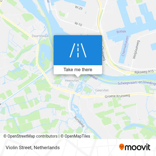 Vioolstraat map