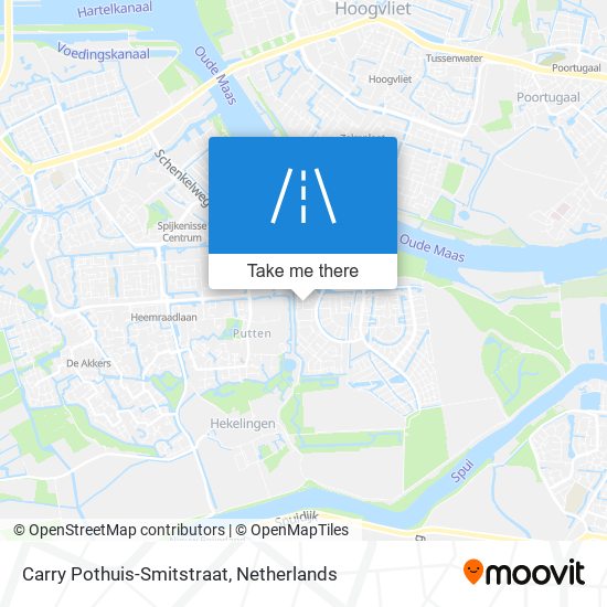 Carry Pothuis-Smitstraat map