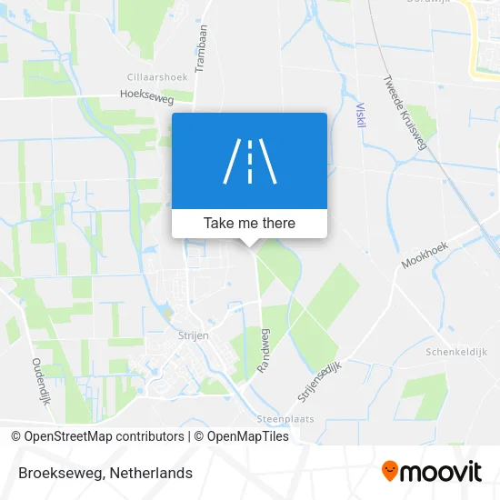 Broekseweg map