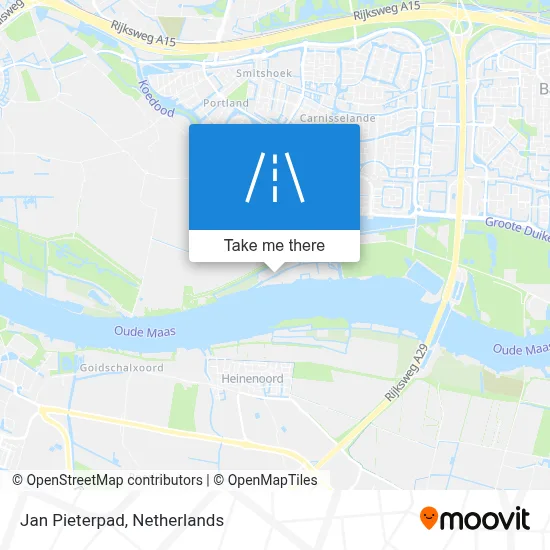 Jan Pieterpad map