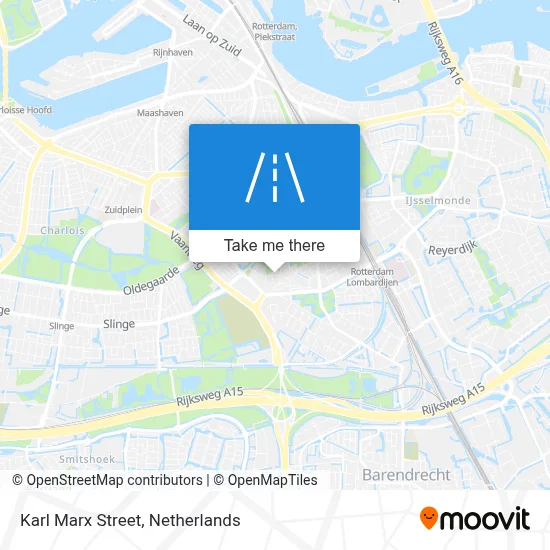 Karl Marxstraat map