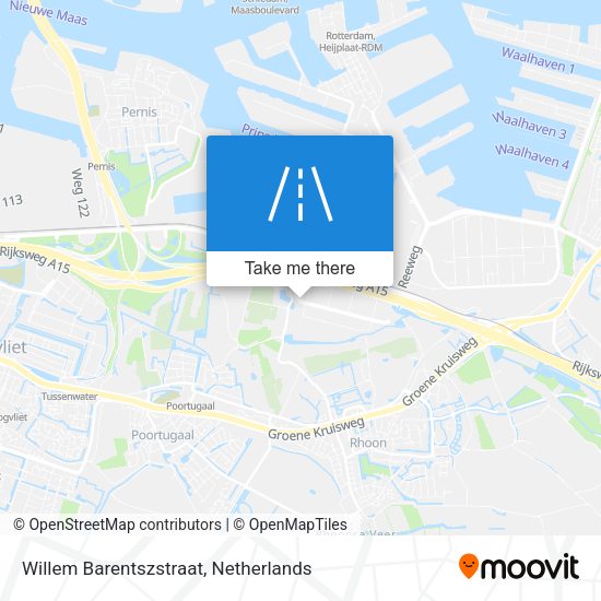 Willem Barentszstraat map