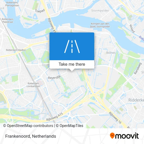 Frankenoord map