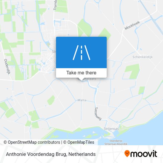 Anthonie Voordendag Brug map