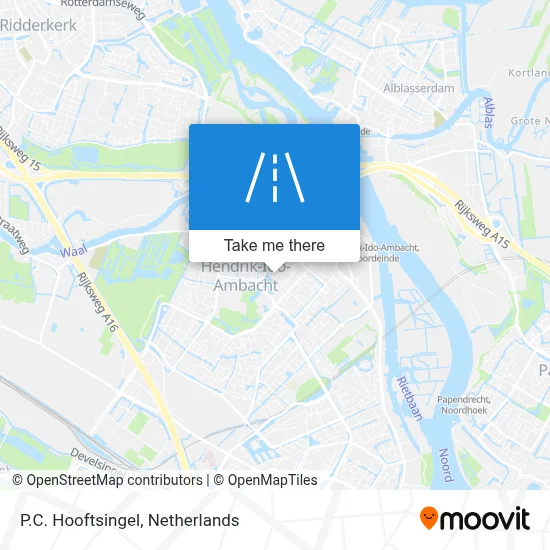 P.C. Hooftsingel map