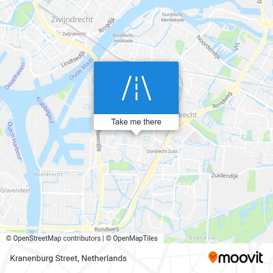 Kranenburgstraat map