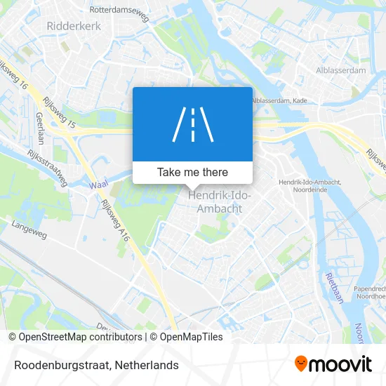 Roodenburgstraat Karte