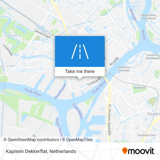 Kapitein Dekkerflat map